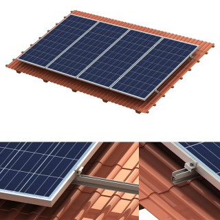Pitched Rooftop Mounting System